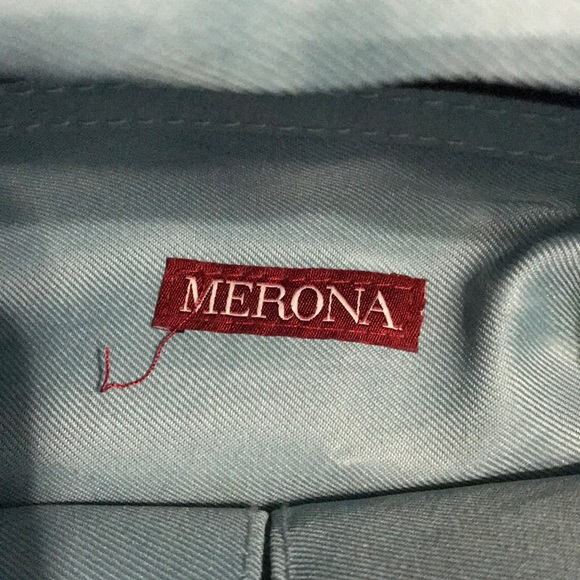 MAKE AN OFFER Baby Blue Merona Shoulder Bag - Picture 4 of 6